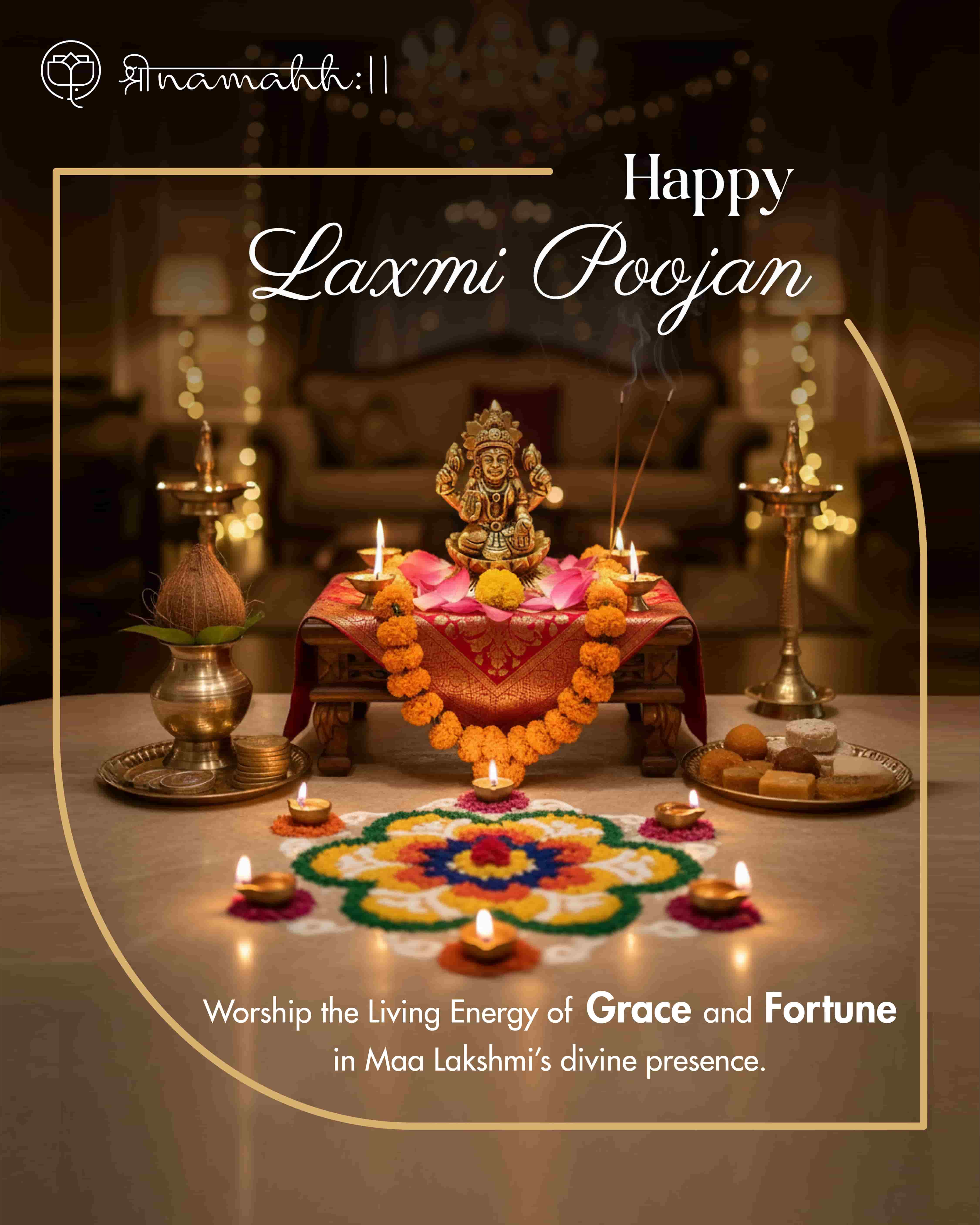 Laxmi poojan post